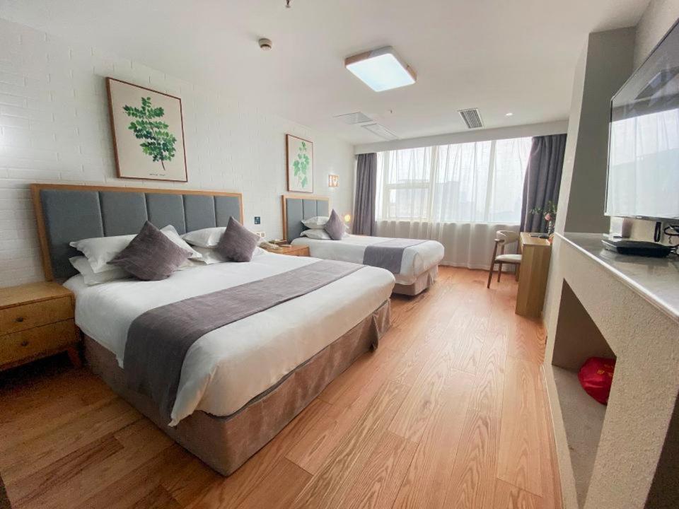 Fresh House Hotel - West Lake Qingchun Branch Hangzhou Exteriör bild